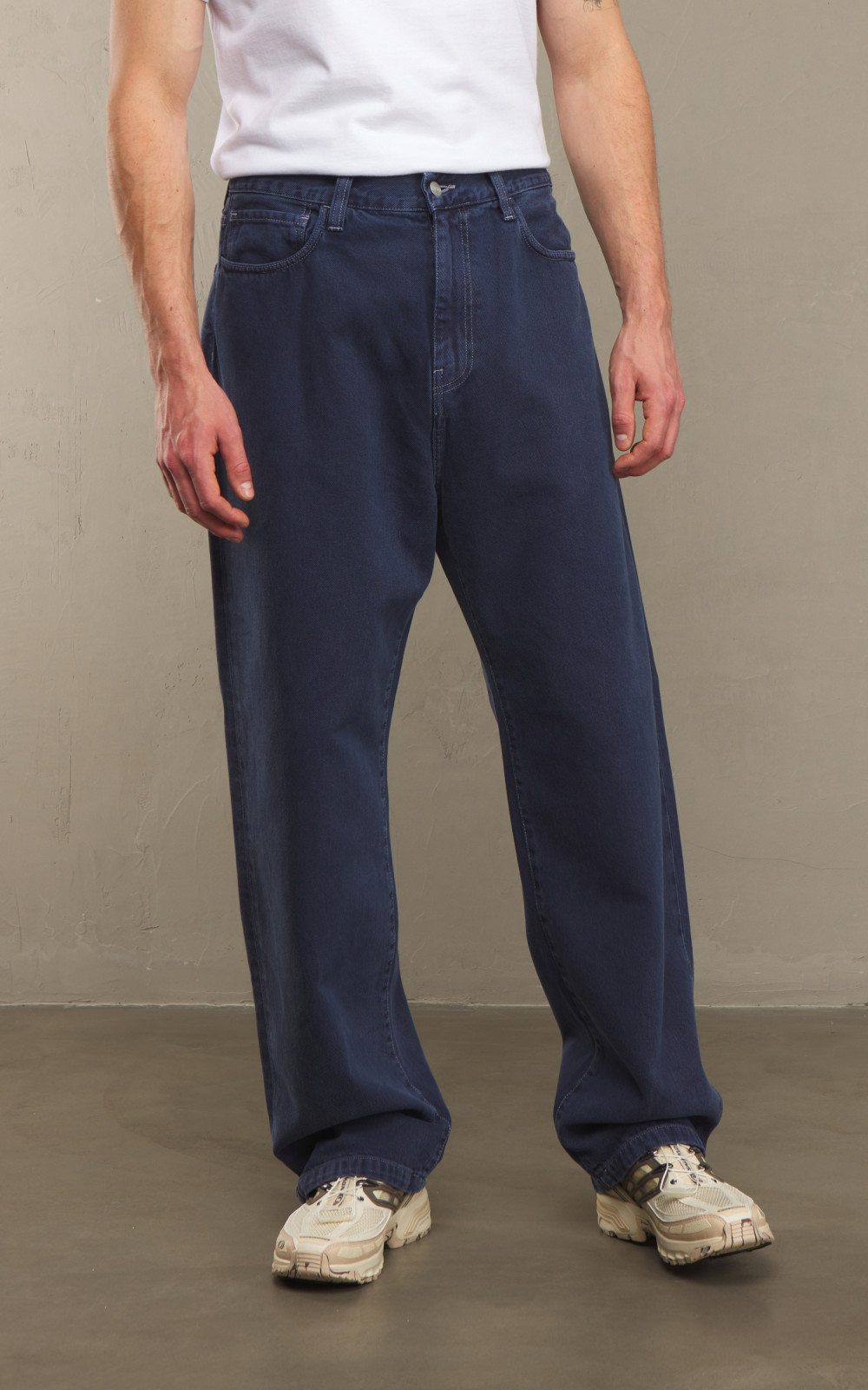 Carhartt WIP Landon Pant Smithfield Color Denim Air Force
