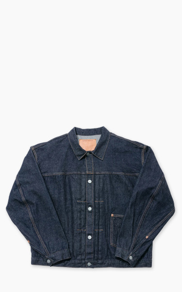 Kaptain Sunshine Denim Tracker 1P Jacket One Wash Indigo