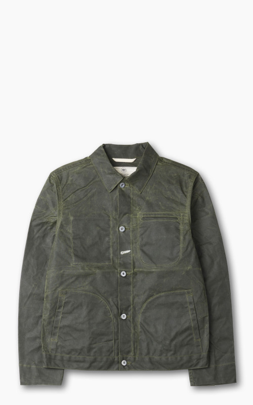 Rogue Territory Supply Jacket Waxed Canvas Ridgeline Olive