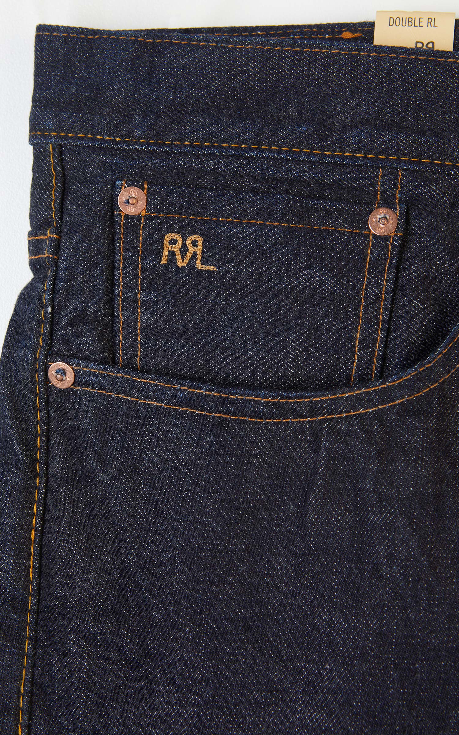 RRL Vintage 5-Pocket East-West Selvedge Jeans Indigo | Cultizm