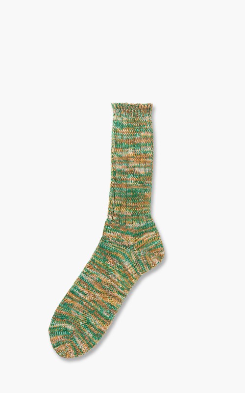 Anonymous Ism Socks 5 Color Mix Crew Green