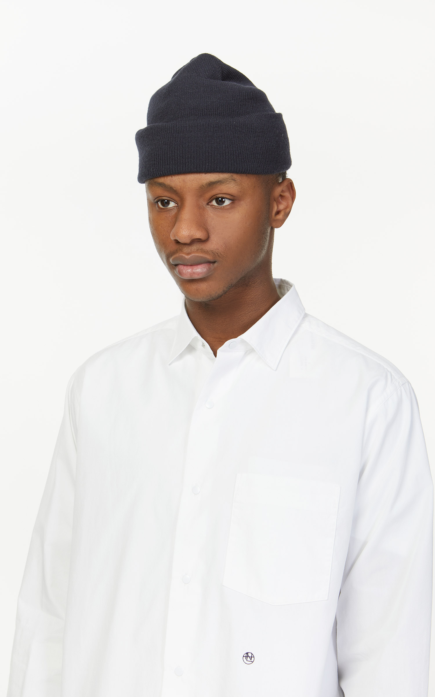 Nanamica Regular Collar Wind Shirt Off White | Cultizm