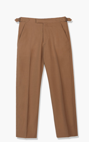 Yoke Covered Straight Fit Trousers Amber Brown YK22SS0316P-Amber Brown