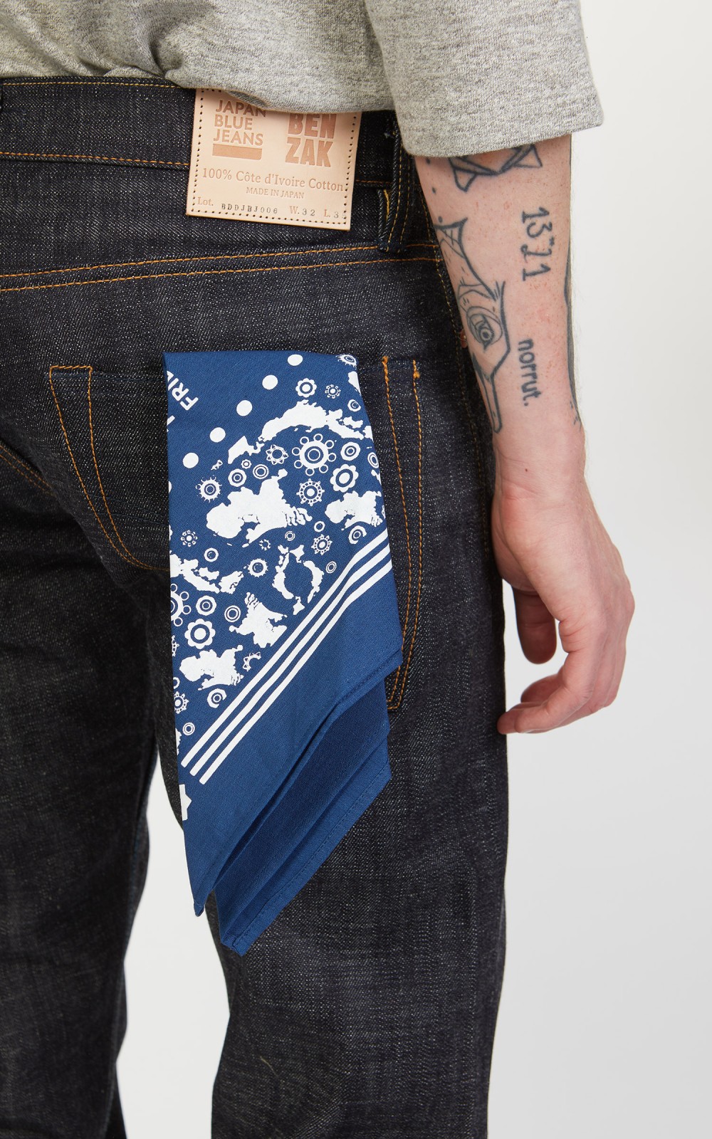 Benzak x Japan Blue BDDxJBJ-006 Cote d'Ivoire Cotton Monster