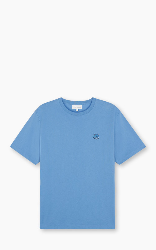 Maison Kitsuné Bold Fox Head Patch Comfort T-Shirt Hampton Blue