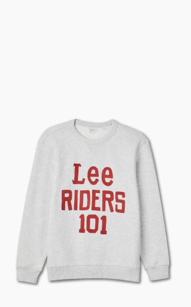 Lee 101 101 Regular Sweatshirt Sharp Grey Mele
