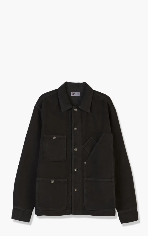 Tellason Coverall Jacket Heavy Moleskin Espresso