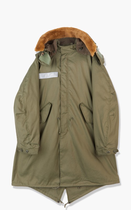 Fishtail Parka With Down Liner Olive