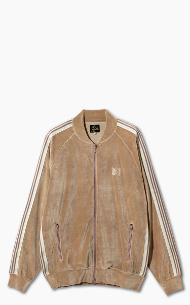 Needles R.C. Track Jacket C/PE Velour Old Rose