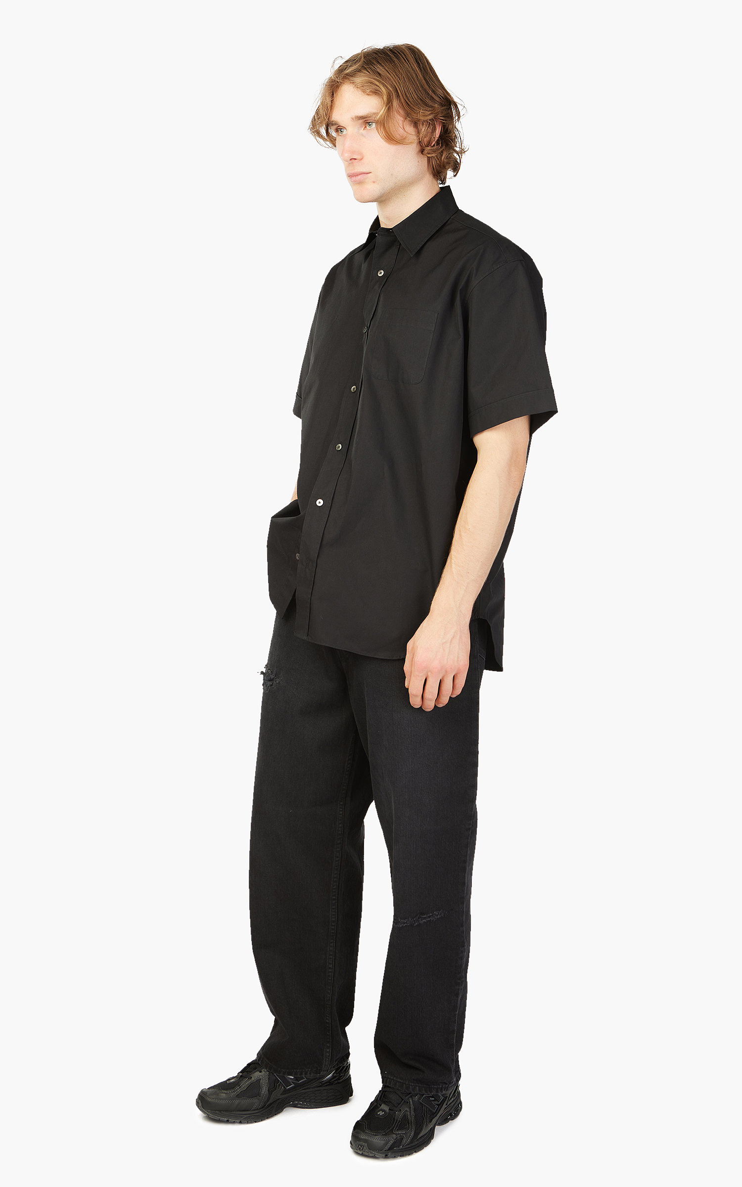 Markaware Huge Shirt S/S Black | Cultizm