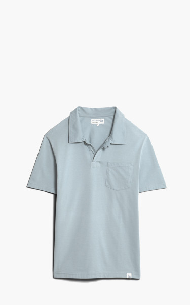 Merz b. Schwanen PLP01 Polo Pocket Shirt Pale Blue