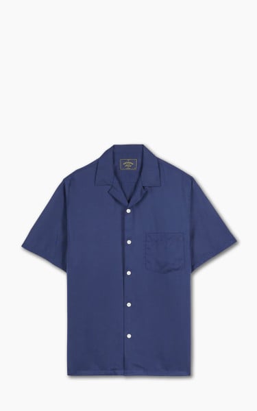 Portuguese Flannel Dogtown Shirt Navy