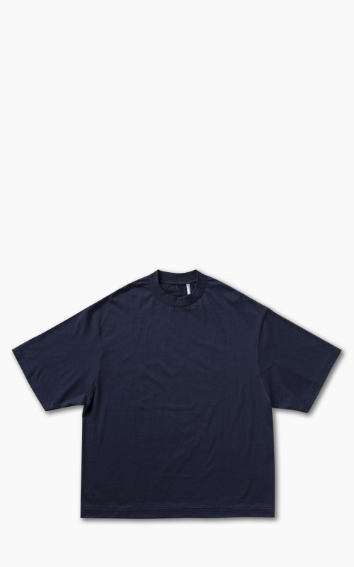 Kaptain Sunshine Suvin Supima Tube Halfsleeve Tee Heavy Navy