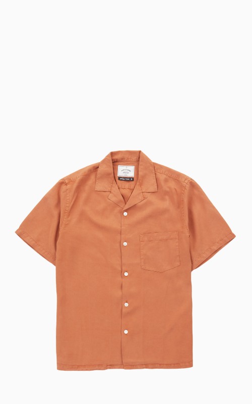 Portuguese Flannel Dogtown Shirt Terracotta