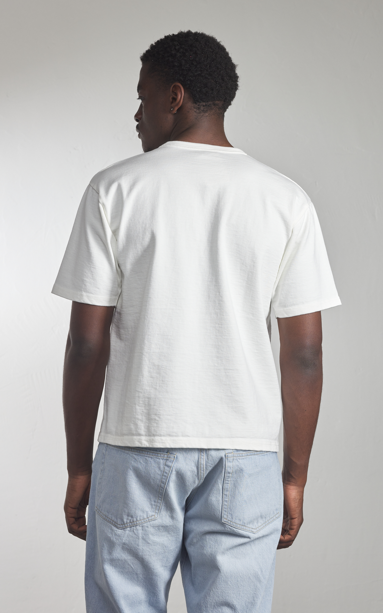 The Flat Head FN-HTK-001 Loopwheel 20oz Heavyweight T-Shirt