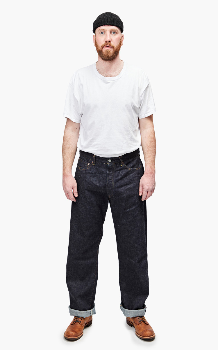 Momotaro Jeans MJE2060M31 Heritage Wide Straight Jeans 13oz | Cultizm