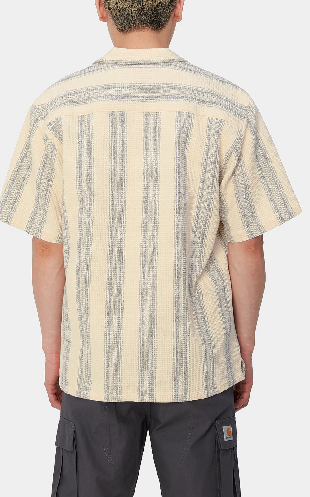 ● CARHARTTWIP ● S/S DODSON SHIRT DODSON STRIPE Carhartt WIP S/S Dodson Shirt Dodson Stripe/Natural | Cultizm