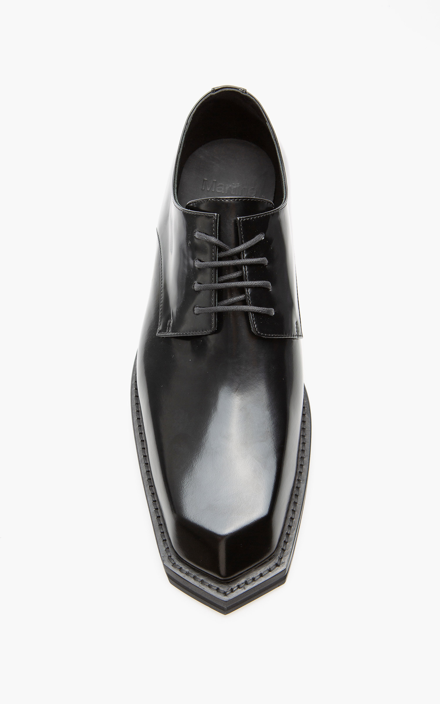 Martine Rose Chiesel Derby Toe Shoes Black | Cultizm