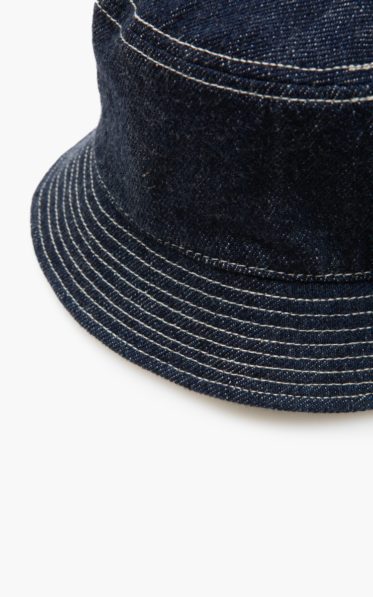 帽子 Nigel Cabourn x LYBRO - NAM BUCKET DENIM Nigel Cabourn Denim Nam Bucket Hat - Army - SS22-ACC-2-AR