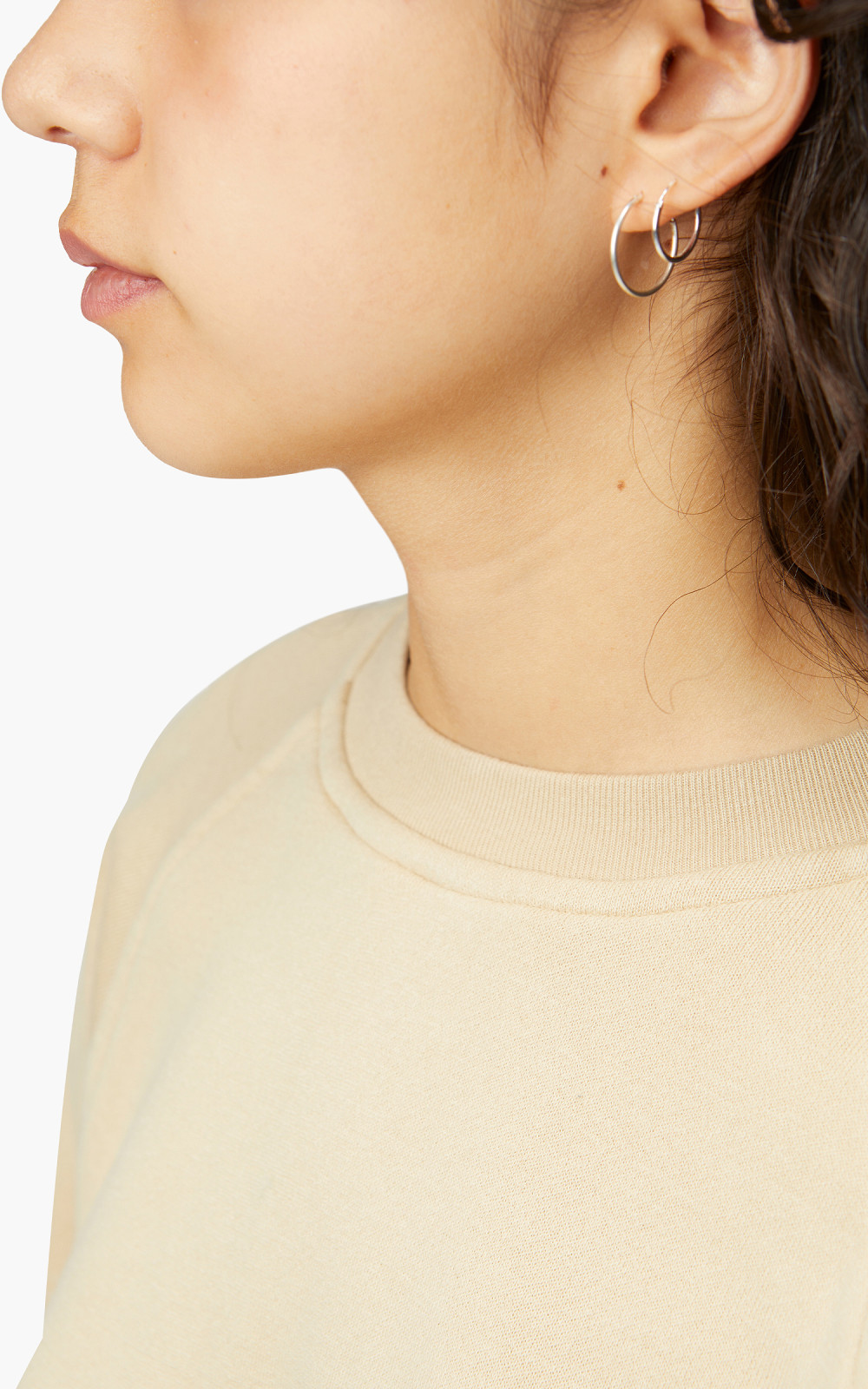 AURALEE 22AW FLUFFY SWEAT P/O 5 BEIGE