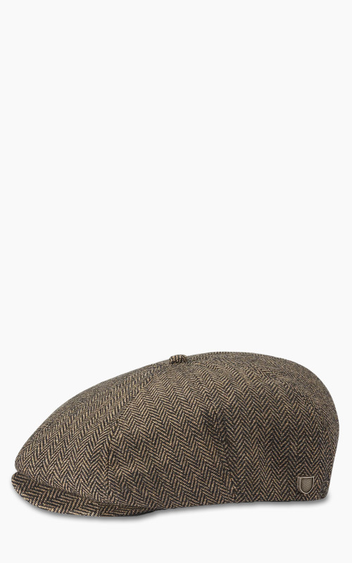 Brixton Brood Snap Cap Brown/Khaki