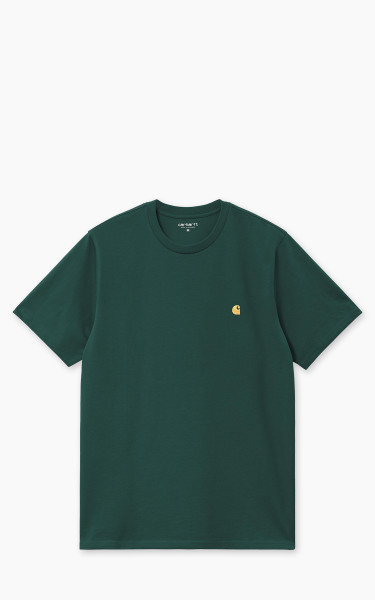 Carhartt WIP S/S Chase T-Shirt Dark Fir/Gold