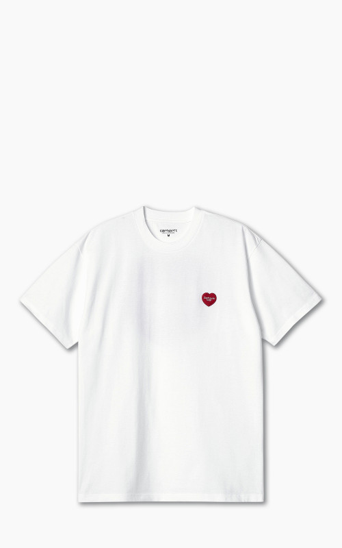 Carhartt WIP S/S Double Heart T-Shirt White