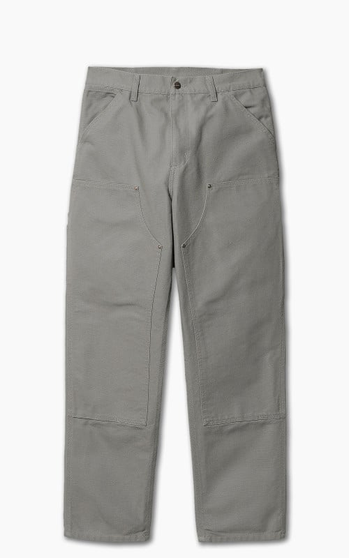 Carhartt WIP Double Knee Pant Dearborn Canvas Rinsed Marengo