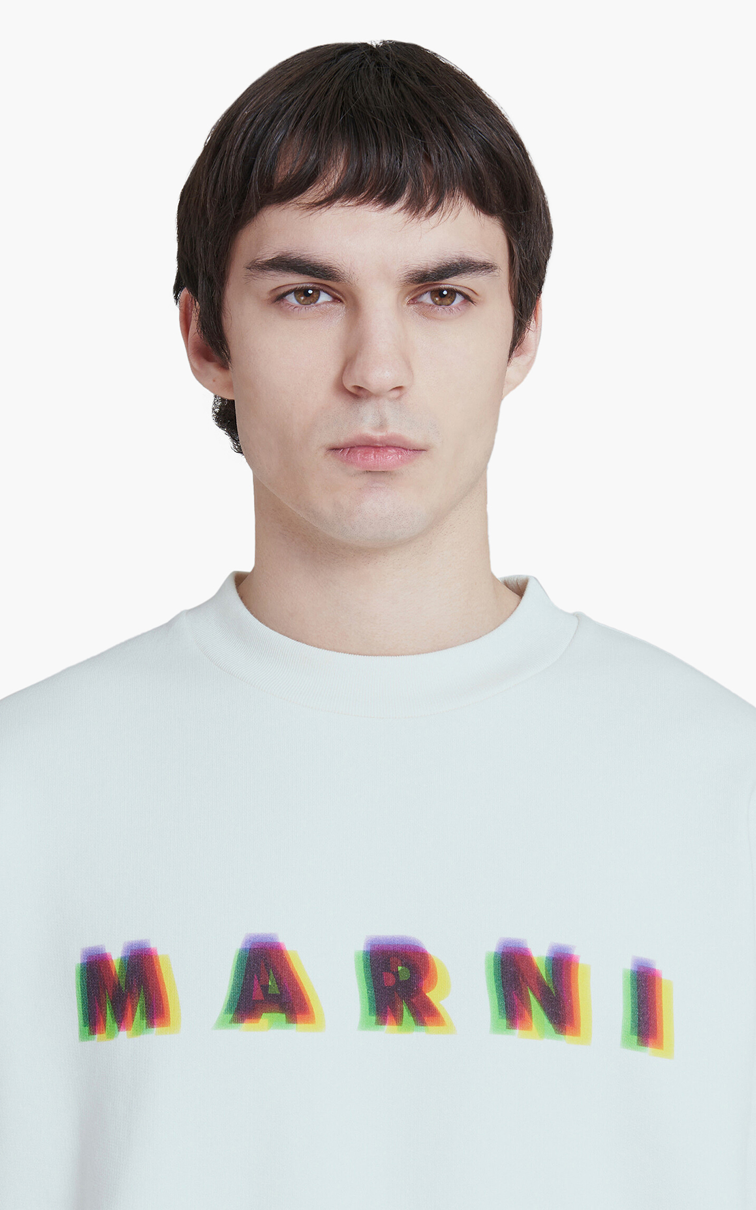 Marni Logo Sweatshirt White | Cultizm