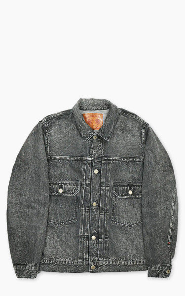 Fullcount 2102BKHW Type 2 Selvedge Denim Jacket Dartford Black