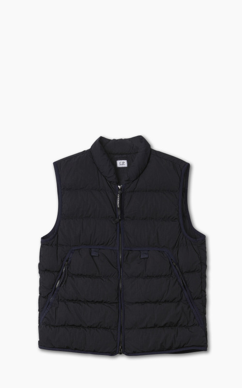C.P. Company Eco-Chrome R Down Vest Total Eclipse