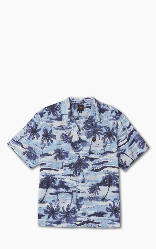 Lee 101 101 Camp Shirt Drama Blue