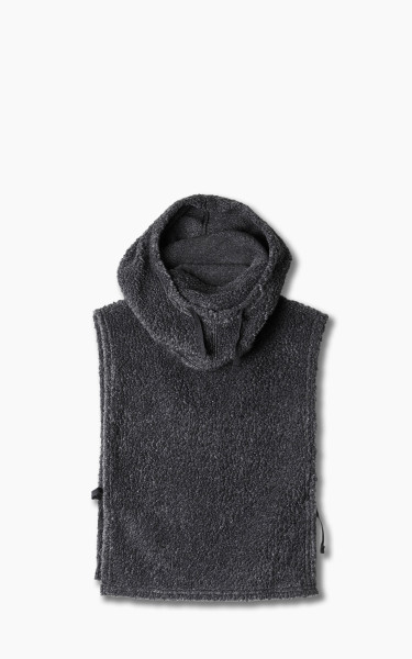Engineered Garments Hooded Interliner Wool Poly Shaggy Knit Charcoal