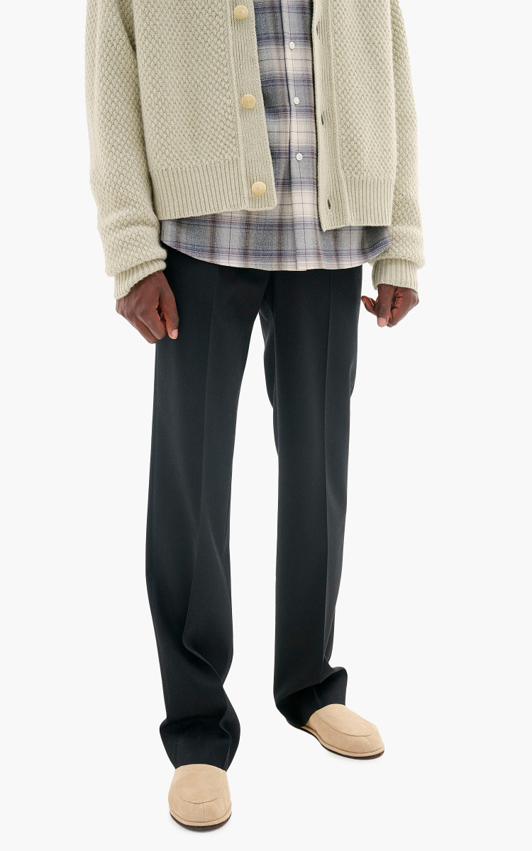 Auralee Light Wool Max Gabardine Slacks Black | Cultizm