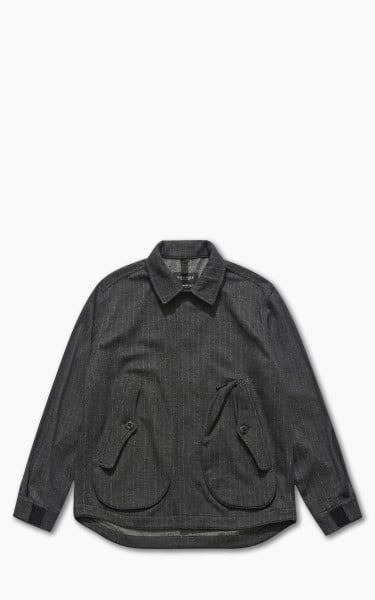 Eastlogue OG106 Shirt Jacket Grey Chalk Stripe