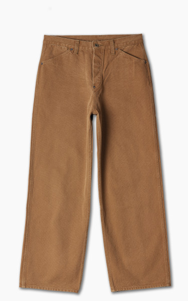 Fullcount 1129-2 Heavy Canvas Cinch Back Work Pants Copper Brown