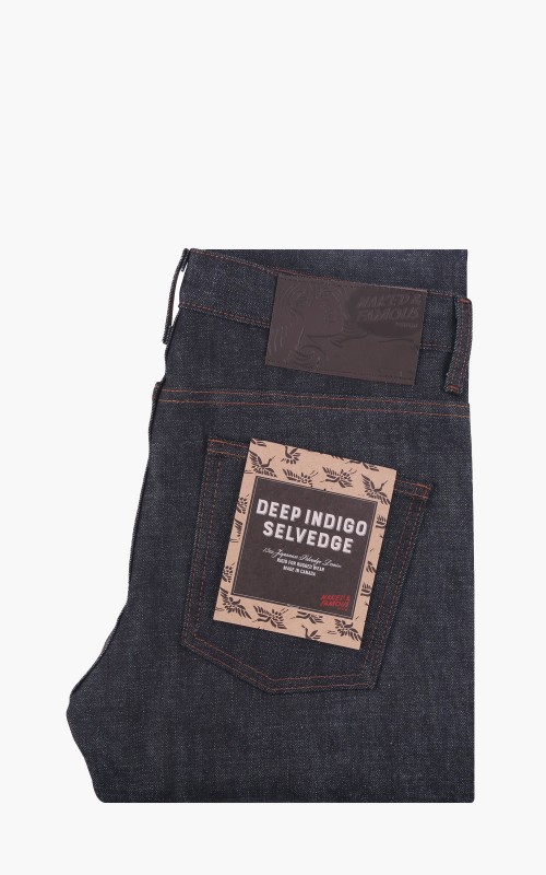 Naked & Famous Denim Super Guy Deep Indigo Selvedge 15oz