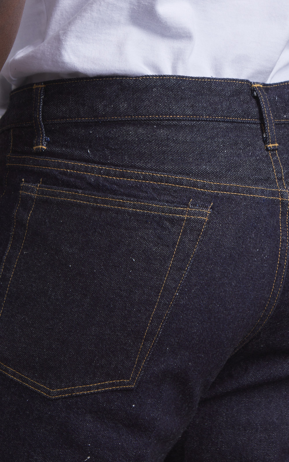 Kaptain Sunshine Skate Shoecut Denim Pants One Wash Black