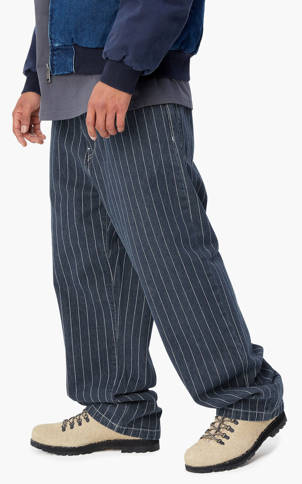 Carhartt WIP Orlean Pant Orlean Stripe Blue/White Stone