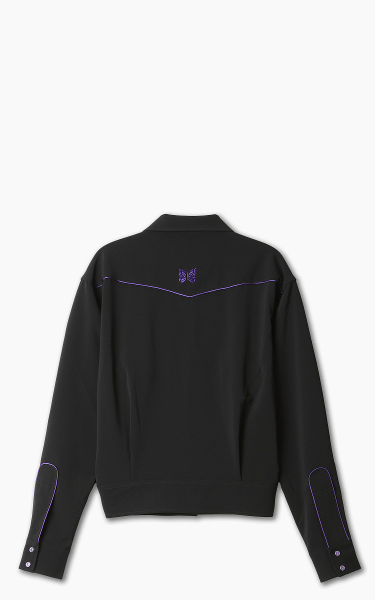 【NEEDLES】PIPING COWBOY JAC black 22AW Needles Piping Cowboy Jacket in Black | SVD USA