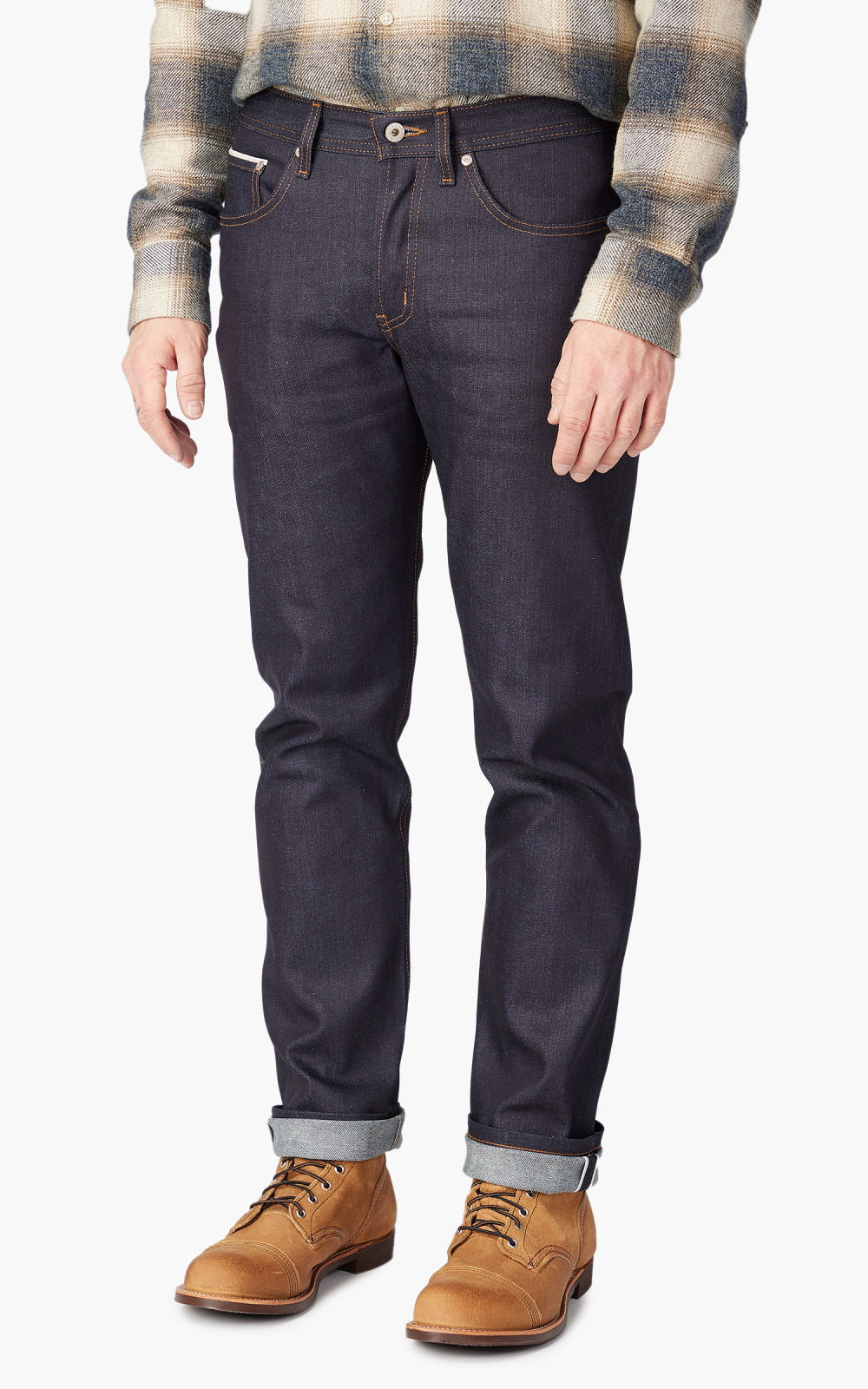 Naked & Famous Denim Weird Guy Nightshade Stretch Selvedge