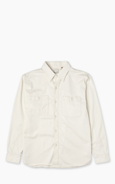 Fullcount 4087-2 Twill Work Shirt Ecru