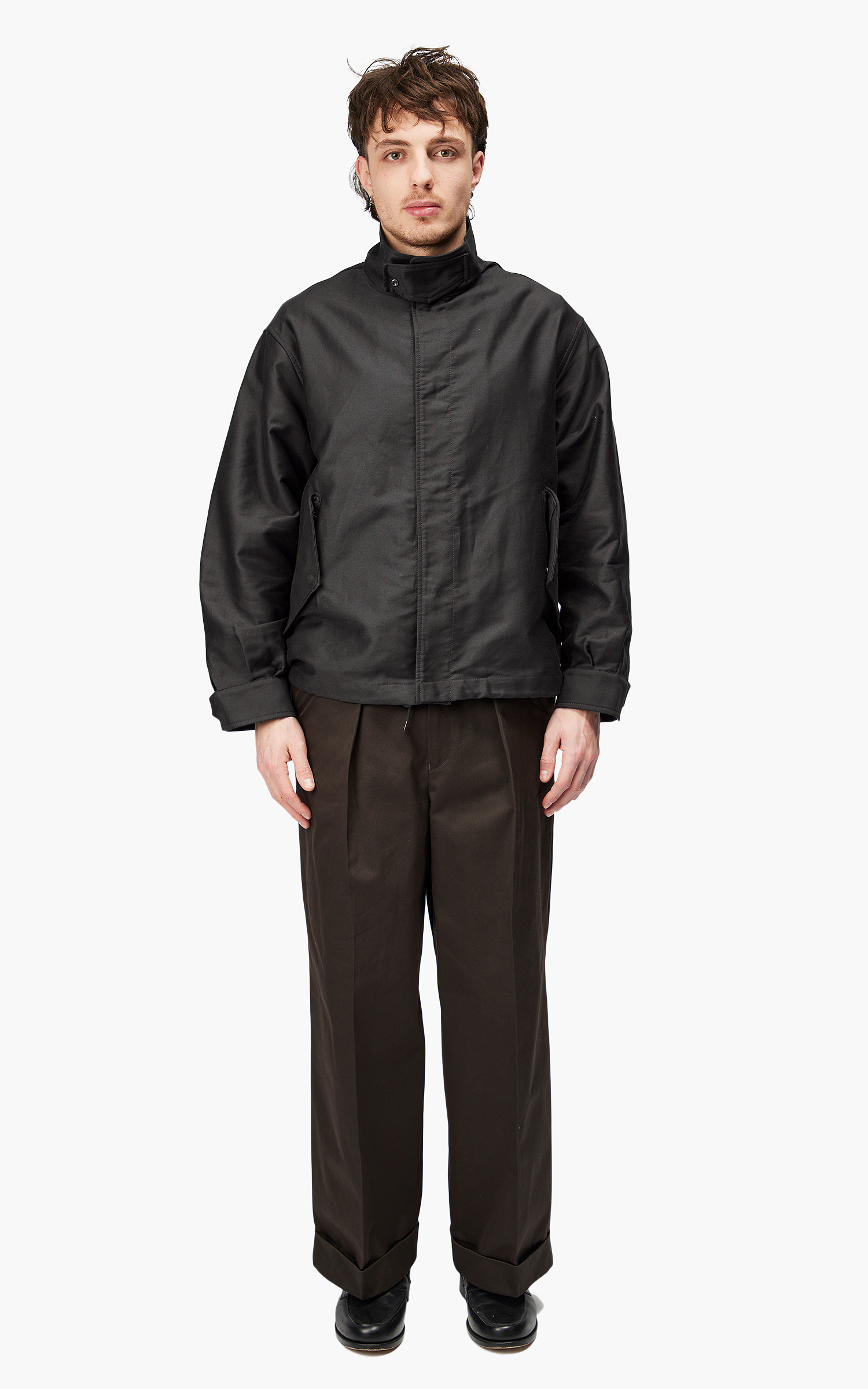 Markaware 'Marka' Field Jacket Short Charcoal Cultizm