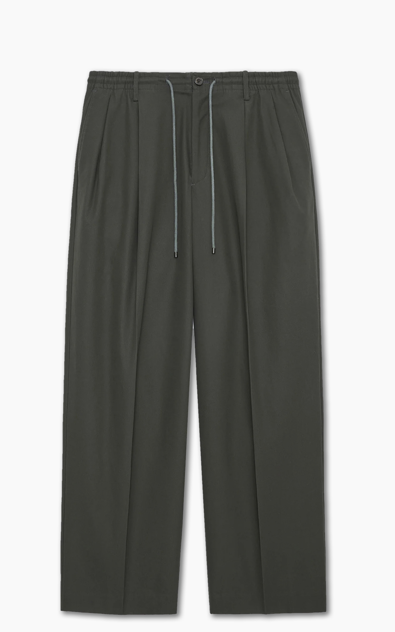 Markaware Double Pleated Easy Trouser Charcoal | Cultizm