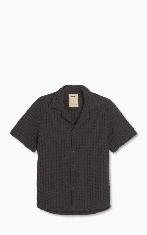 OAS Cuba Waffle Shirt Nearly Black