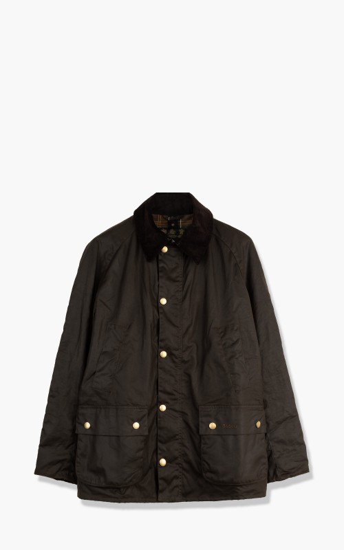 Barbour Ashby Wax Jacket Olive