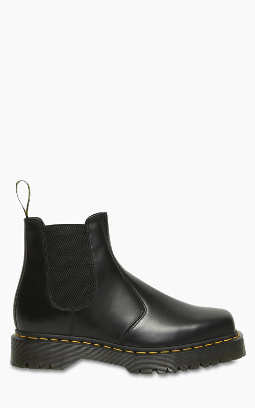 Dr. Martens 2976 Bex Squared Toe Leather Chelsea Boots Black
