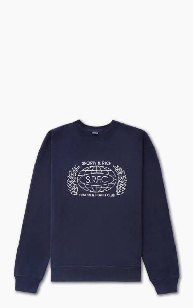 Sporty &amp; Rich SRFC Crewneck Navy