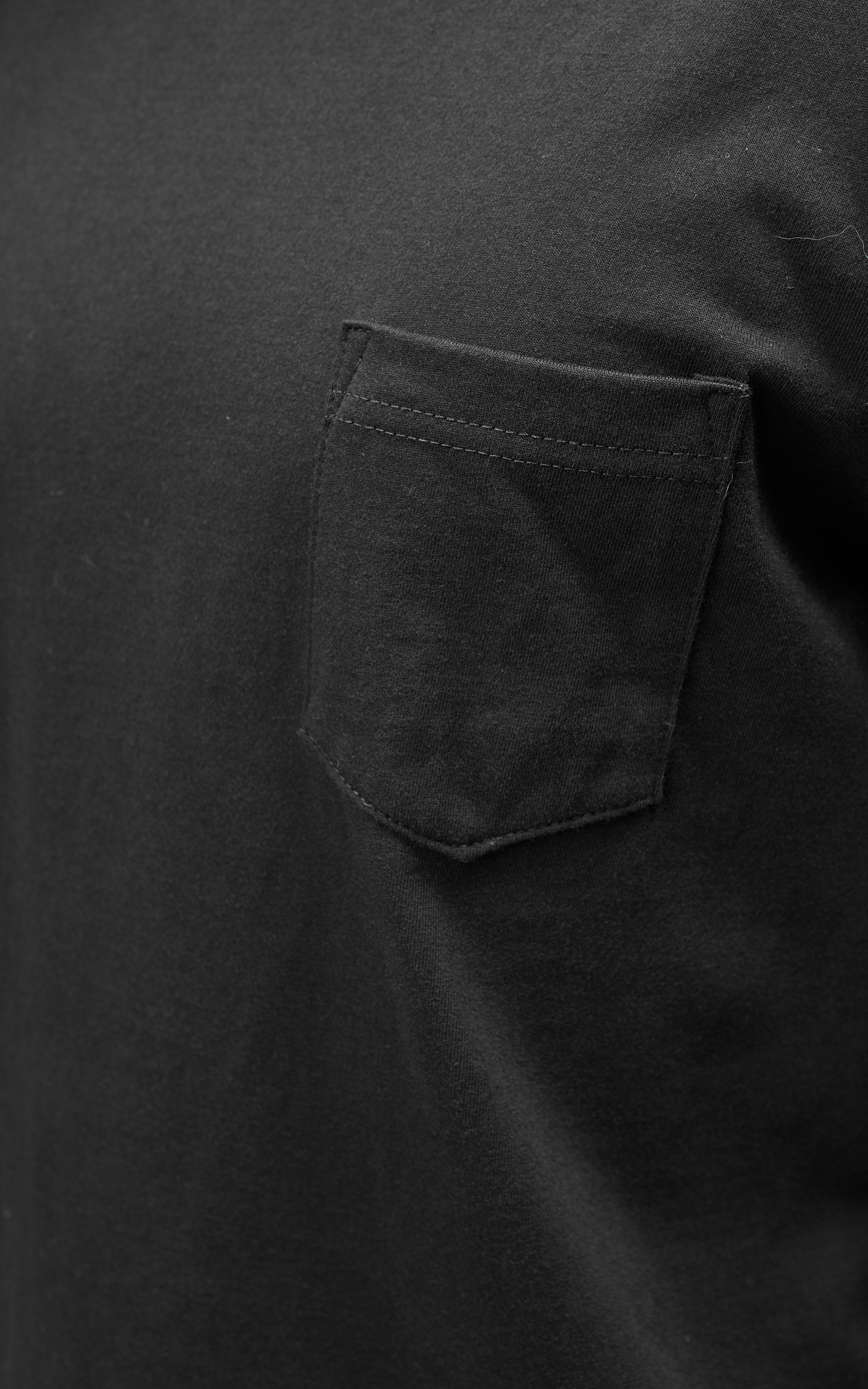 3sixteen Heavyweight Pocket T-Shirt 2 Pack Black | Cultizm