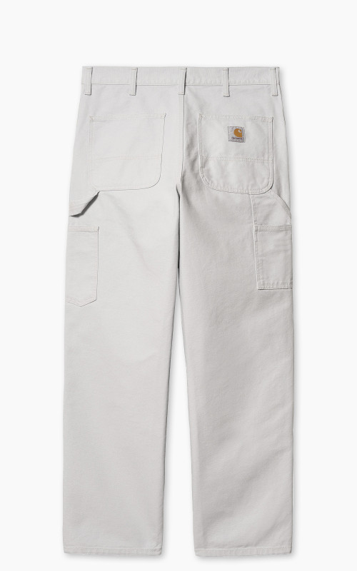 Carhartt WIP Double Knee Pant Dearborn Canvas Basalt Rinsed
